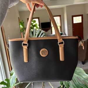 Black and Tan Women's Handbag